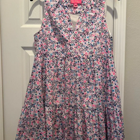 Lilly Pulitzer Novella -floral Tiered Sundress - Picture 3 of 5